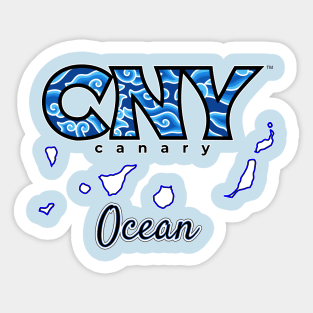CNY Ocean – Blue Waves Edition Sticker
